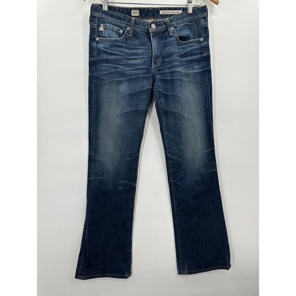 AG Adriano Goldschmied Womens Size 29 Reg Jeans Angel Bootcut Stretch Dark